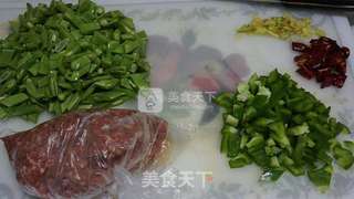 扁豆炒肉末的做法步骤：4