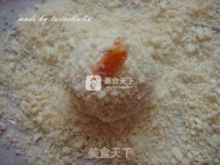 酥炸黄金虾球的做法步骤:10