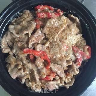 香辣牛肉粉丝煲的做法步骤:8