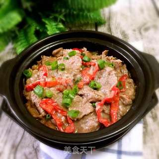 香辣牛肉粉丝煲的做法步骤:10