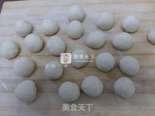 豆浆绣球馒头的做法步骤:7