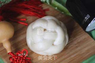 豆浆绣球馒头的做法步骤:19