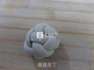 豆浆绣球馒头的做法步骤:12