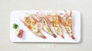【食在Fastee】芝士焗大虾配沙律(烧烤)的做法步骤:4