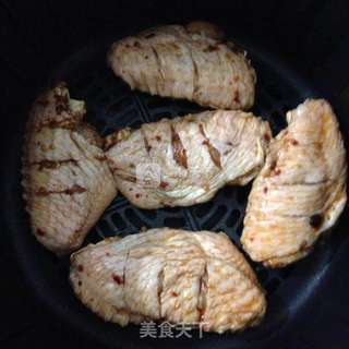 #ACA烘焙明星大赛#蜂蜜香辣鸡翅的做法步骤:8