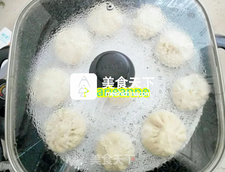 鸡汤肉包子的做法步骤:19