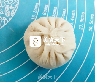 鸡汤肉包子的做法步骤:18