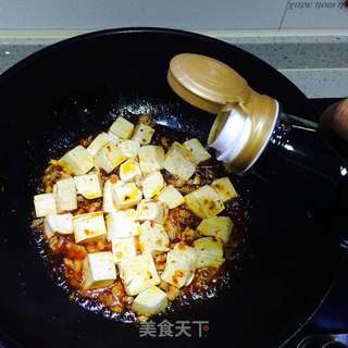 麻婆豆腐的做法步骤:8