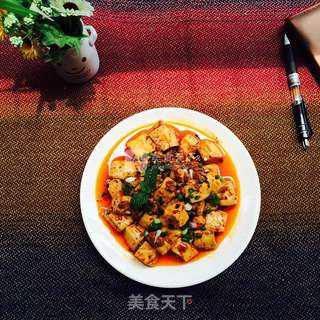 麻婆豆腐的做法步骤:13