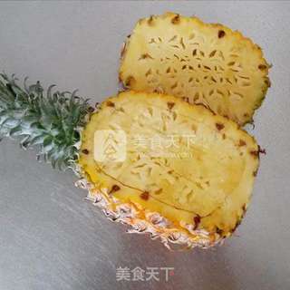 为了孩子偶尔折腾折腾——菠萝饭的做法步骤:2