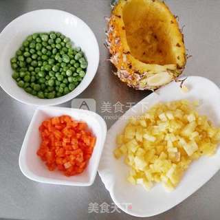 为了孩子偶尔折腾折腾——菠萝饭的做法步骤:3