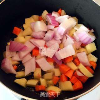 #ACA烘焙明星大赛#番茄土豆焗鸡肉的做法步骤:4