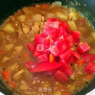 #ACA烘焙明星大赛#番茄土豆焗鸡肉的做法步骤:8