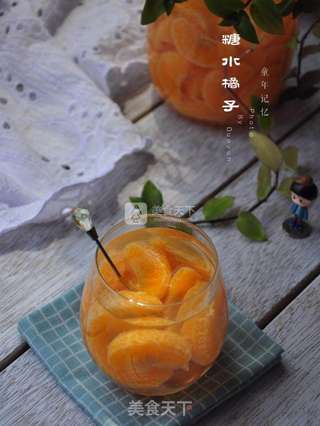 糖水橘子的做法步骤:5