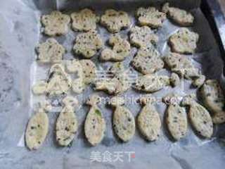 #ACA烘焙明星大赛#香葱芝麻苏打饼干的做法步骤:16