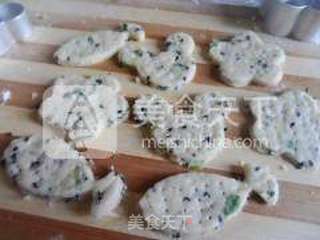 #ACA烘焙明星大赛#香葱芝麻苏打饼干的做法步骤:15