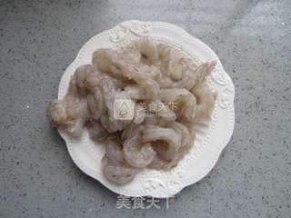 蒜苔滑虾仁的做法步骤:5