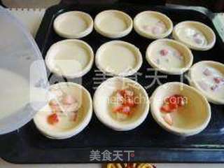 #ACA烘焙明星大赛#草莓蛋挞的做法步骤:10