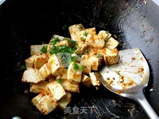 蟹黄膏焗豆腐的做法步骤：7
