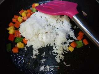 #ACA烘焙明星大赛#菠萝焗饭的做法步骤:6