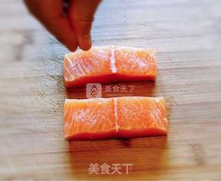 红酒汁三文鱼的做法步骤:5