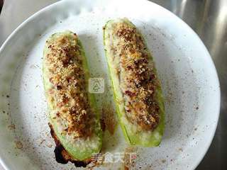 #ACA烘焙明星大赛#烤西葫芦酿肉的做法步骤：10