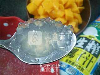 芒果椰汁西米露的做法步骤:6
