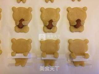 #ACA烘焙明星大赛#轻松熊杯缘子/抱杏仁饼干的做法步骤:11