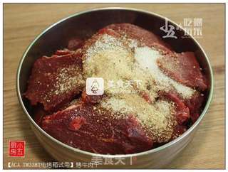 #ACA烘焙明星大赛#烤牛肉干的做法步骤:3