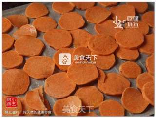 #ACA烘焙明星大赛#烤红薯片:纯天然的健康零食的做法步骤:5