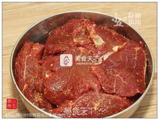 #ACA烘焙明星大赛#烤牛肉干的做法步骤:4