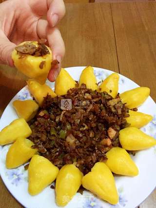 窝头-湘西外婆菜的做法步骤:8