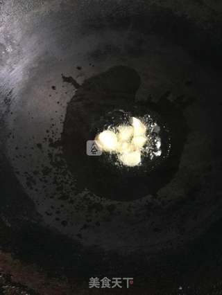 蚝油香菇青菜的做法步骤:6