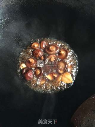 蚝油香菇青菜的做法步骤:10