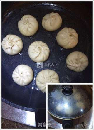 牛肉生煎包的做法步骤:9
