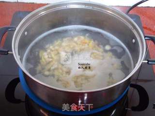 鲜甜元贝粥的做法步骤:4