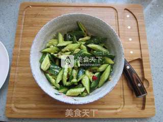 清凉爽口——拍黄瓜的做法步骤:8