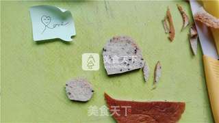 宝贝早餐之龙猫出游拼盘的做法步骤:3