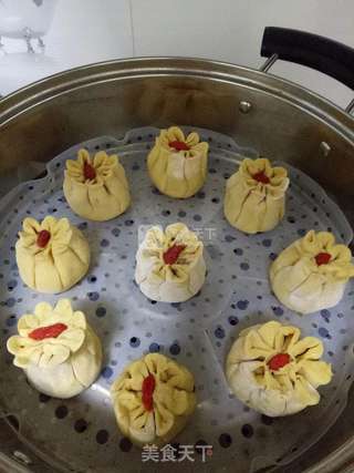 花式豆沙包的做法步骤:10