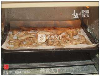 #ACA烘焙明星大赛#盐烤沙虾:鲜美弹牙好滋味的做法步骤:5