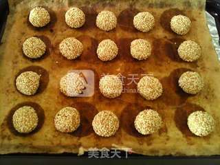 #ACA烘焙明星大赛#烤箱版老北京开口笑的做法步骤:9