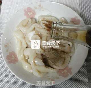 #ACA烘焙明星大赛#五香烤鱿鱼圈的做法步骤:4