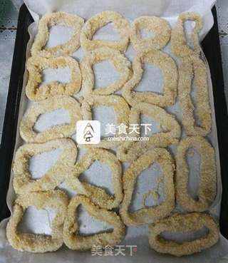 #ACA烘焙明星大赛#五香烤鱿鱼圈的做法步骤:10