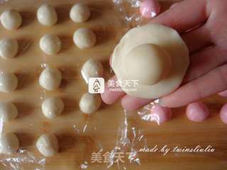 #ACA烘焙明星大赛#荷花酥的做法步骤:7