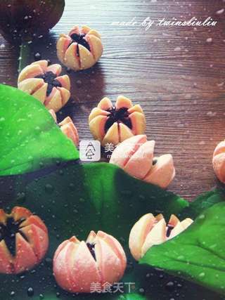 #ACA烘焙明星大赛#荷花酥的做法步骤:24