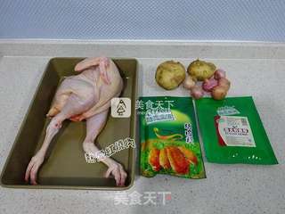 #＃ACA烘焙明星大赛＃香草烤鸡的做法图解2