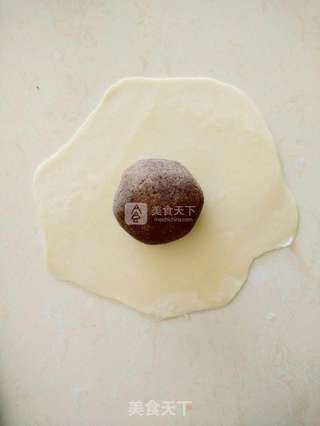 #ACA烘焙明星大赛#蛋黄酥的做法步骤：8