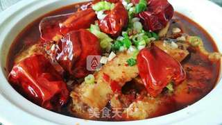 麻辣川香水煮鱼的做法步骤:19
