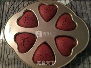 #ACA烘焙明星大赛#母亲节爱心小蛋糕的做法步骤：11