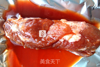 #ACA烘焙明星大赛#广式叉烧肉的做法步骤：4